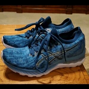 Asics Gel-Nimbus 23 Women's 7.5 Blue Athletic Running Flyte Foam Sneakers Shoes